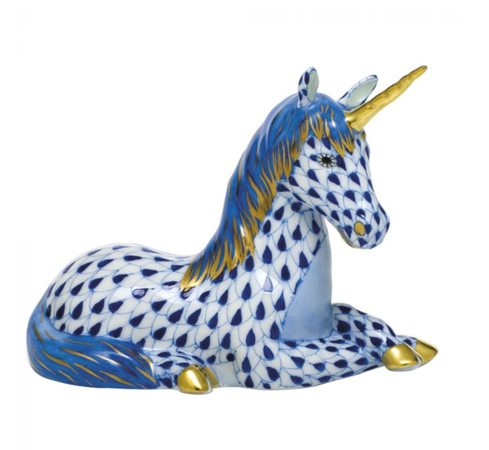 Herend Unicorn – Mary Mahoney Herend Unicorn – Mary Mahoney