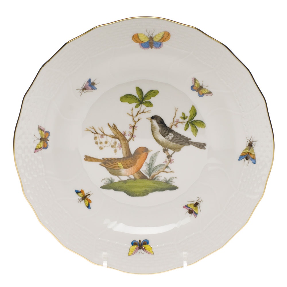 Herend Rothschild Bird Dessert Plate - Motif 05 – Mary Mahoney