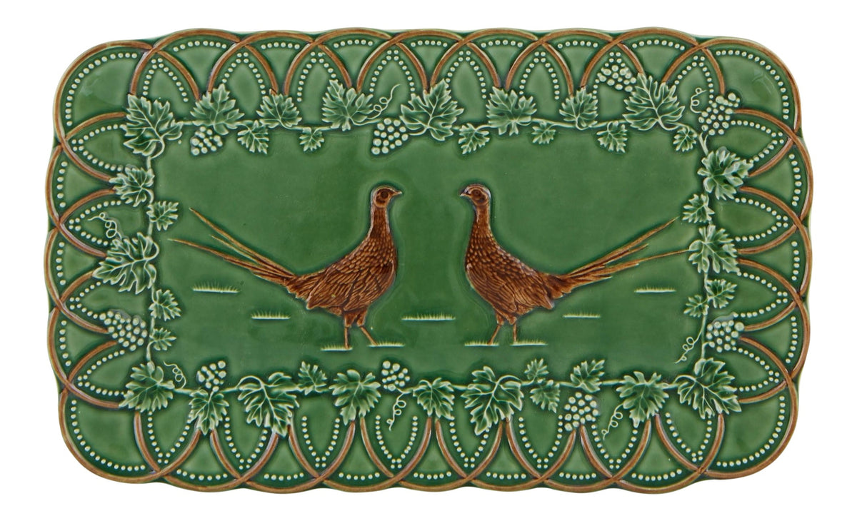 Woods Pheasants Tray Mary Mahoney