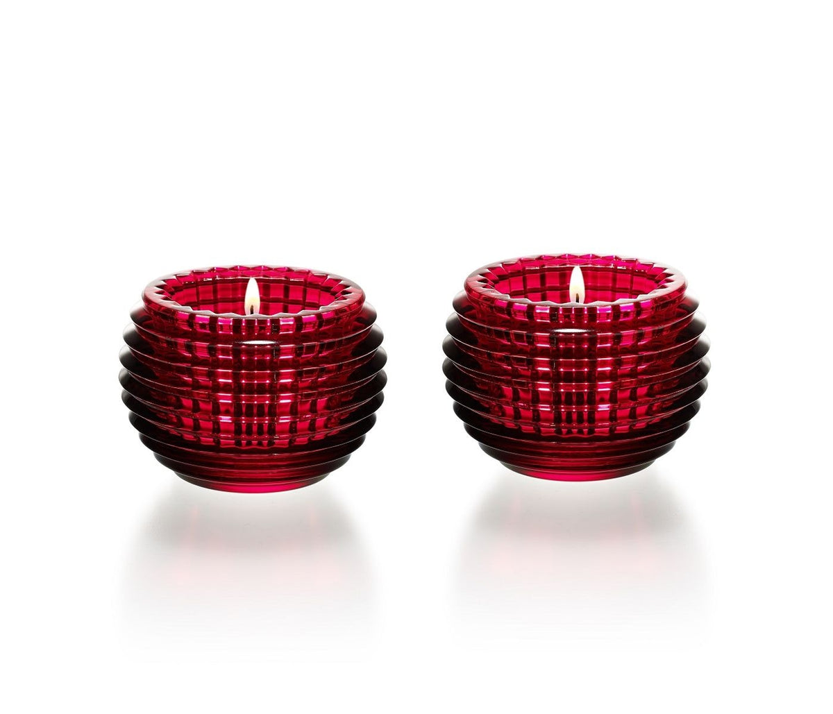 Baccarat Eye Red Votives - Boxed Set of 2 – Mary Mahoney