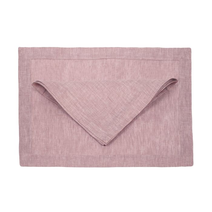 Gayle Warwick Siena Plum Placemat Mary Mahoney