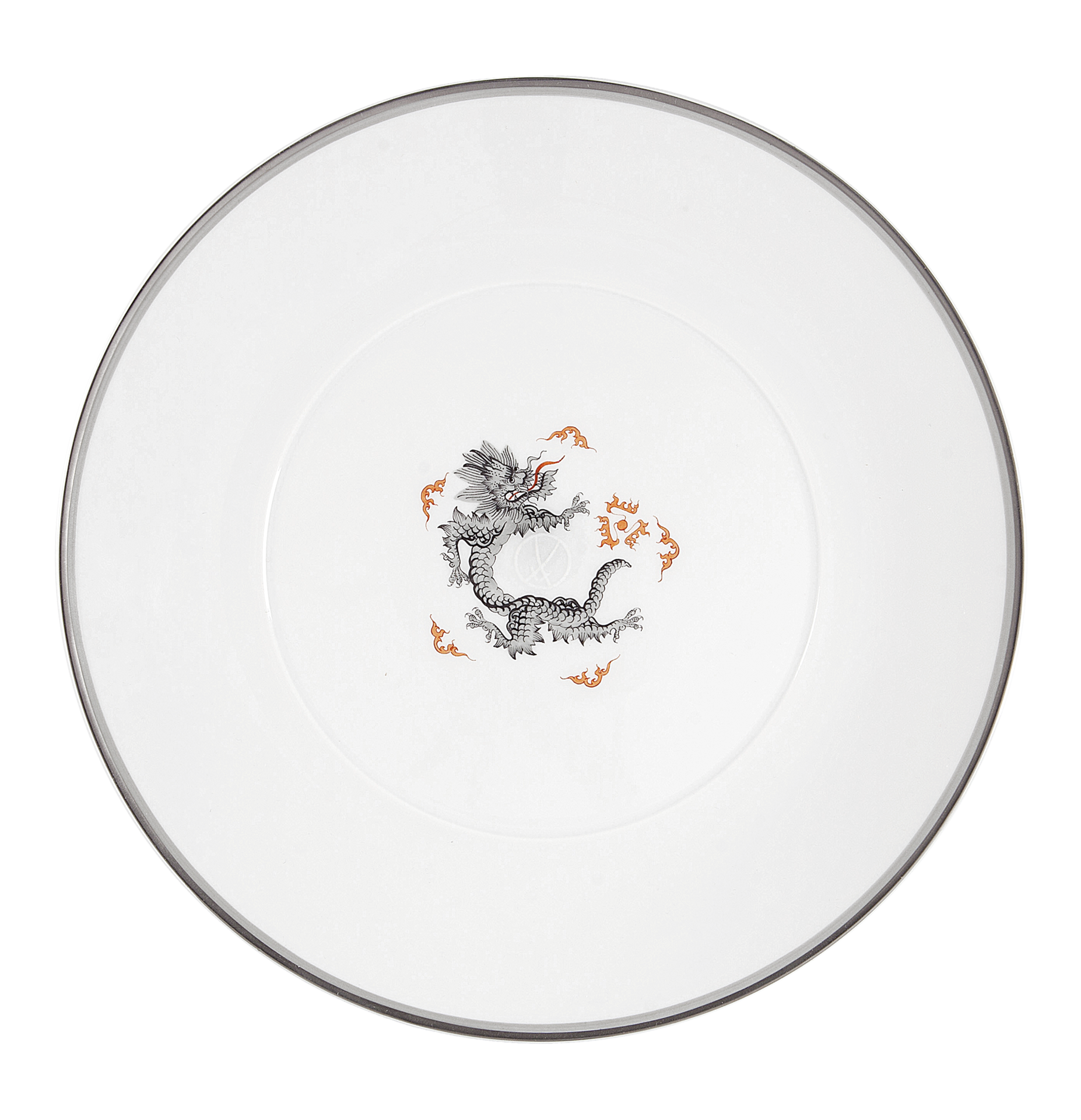 Tab - Meissen - Ming Dragon Light Cosmopolitan Black & Platinum - Main