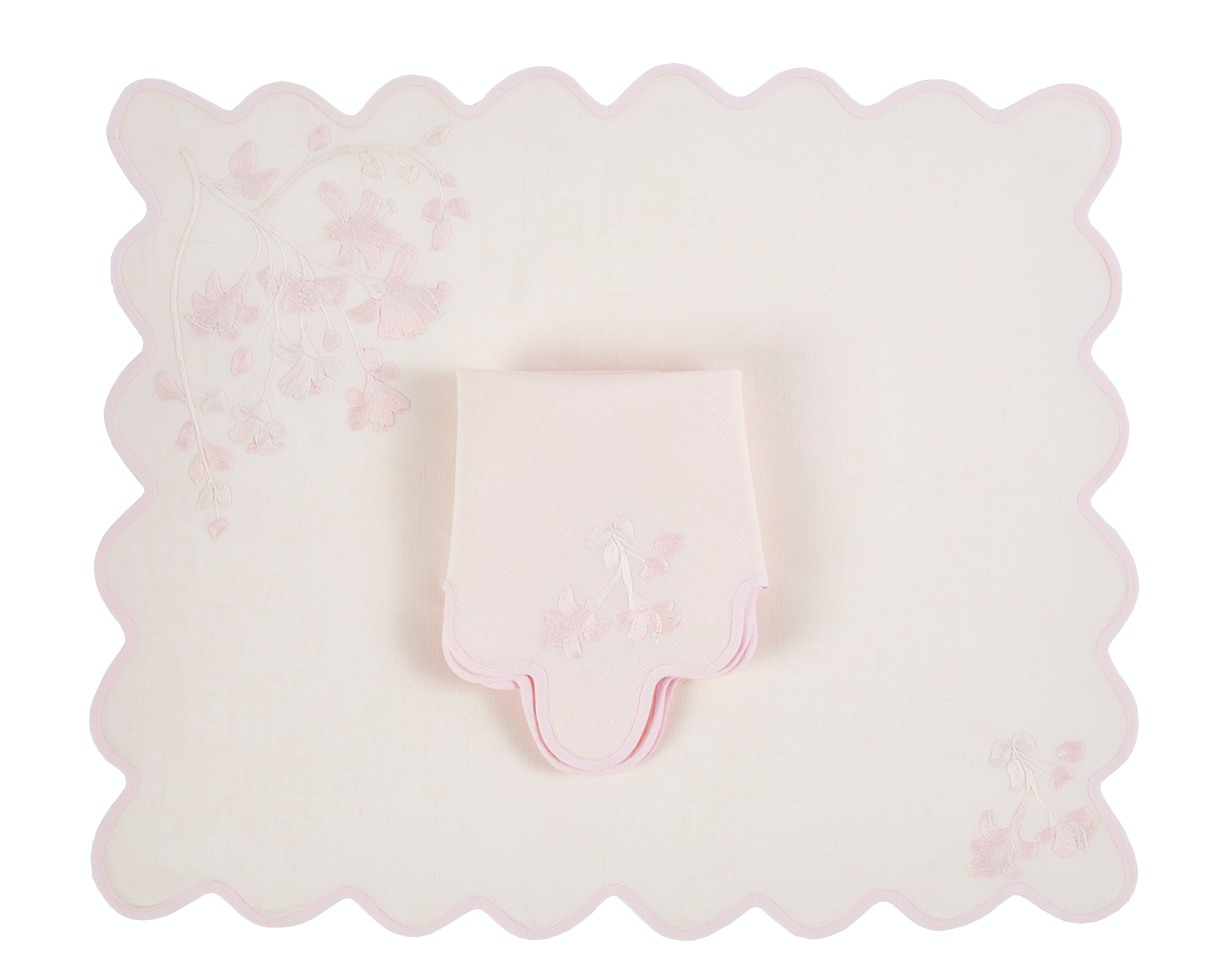 Tab - Mary Mahoney Linens - Anais Pink - Main