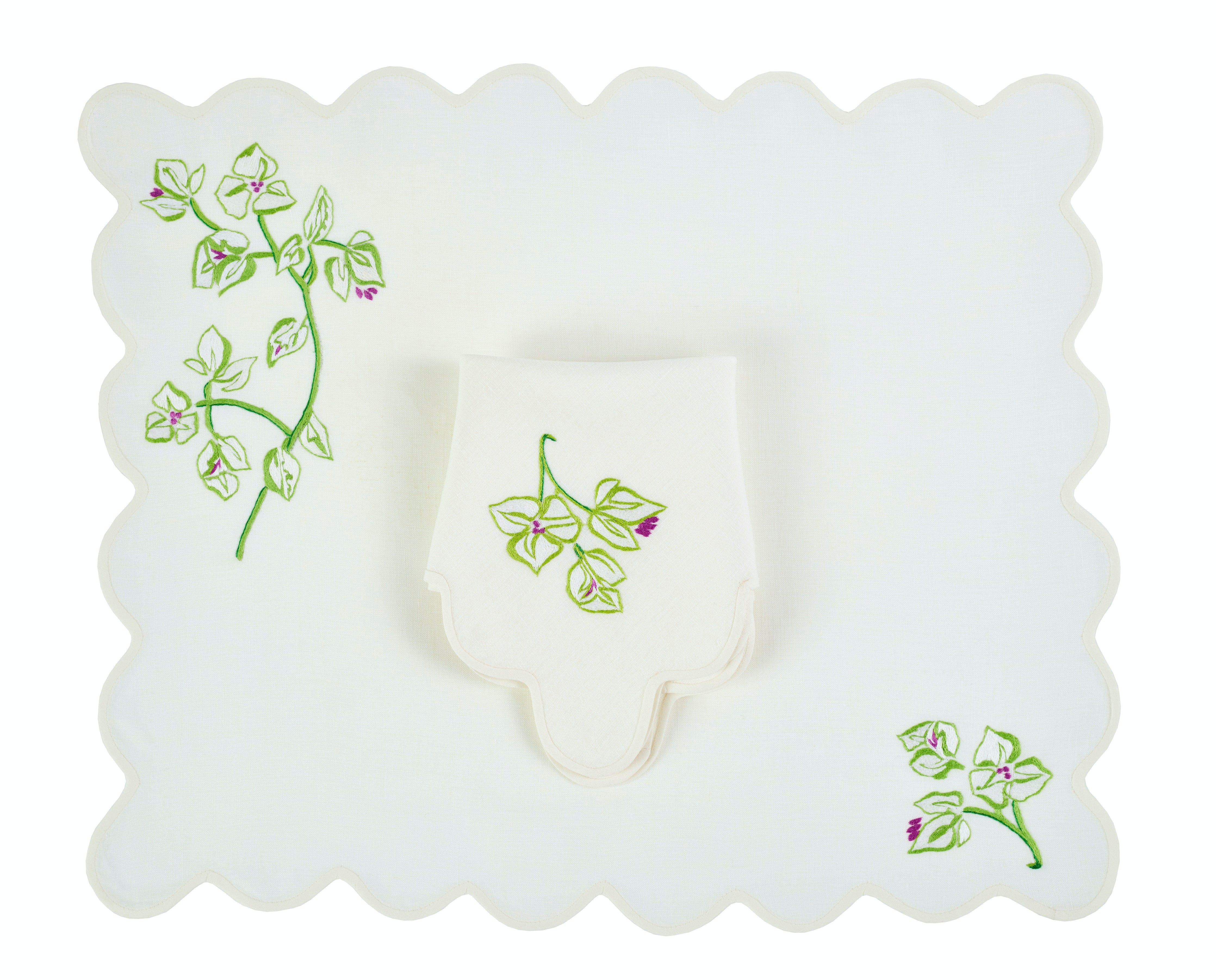 Tab - Mary Mahoney Linens - Felicity Green - Main