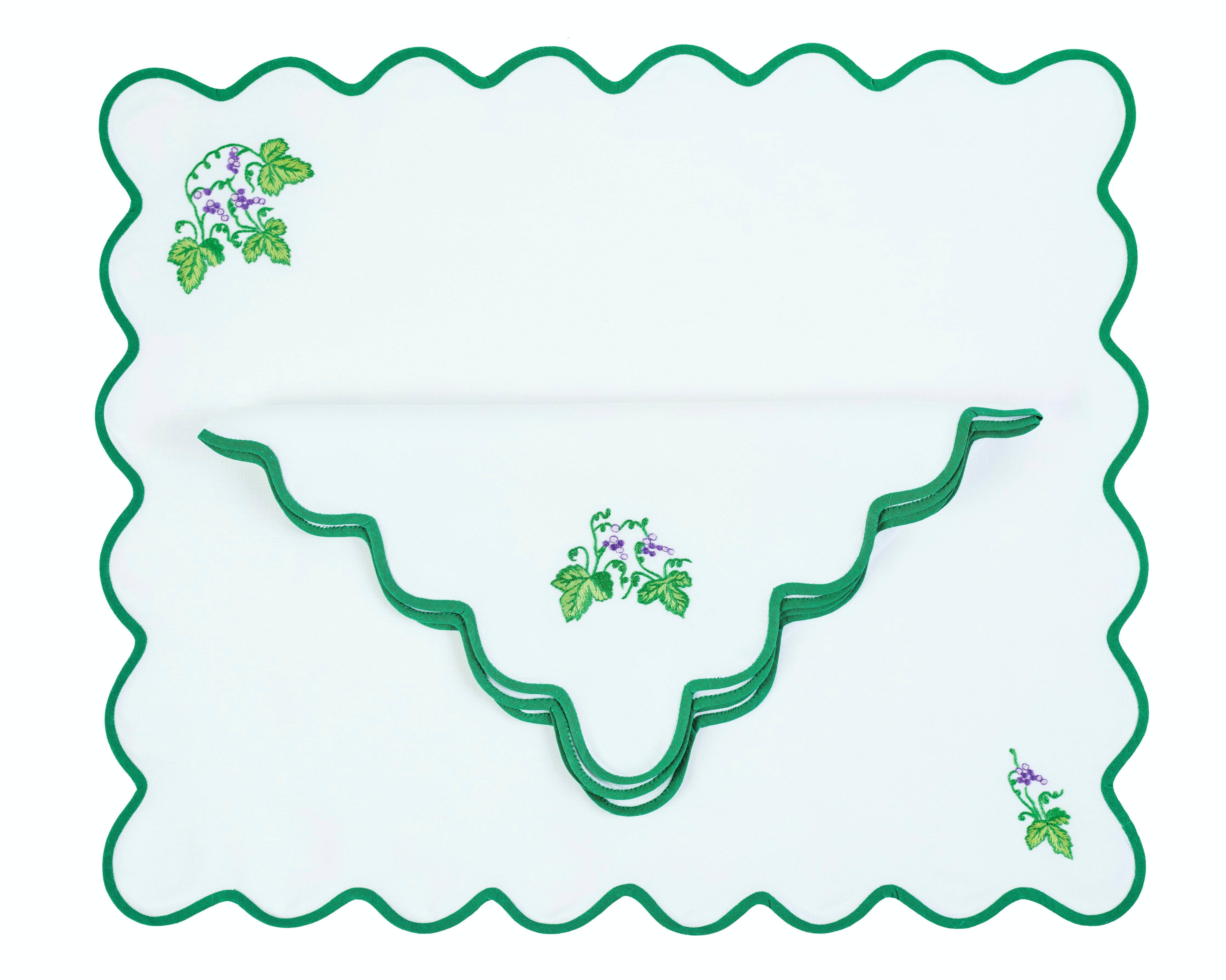 Tab - Mary Mahoney Linens - Pascal Green - Main