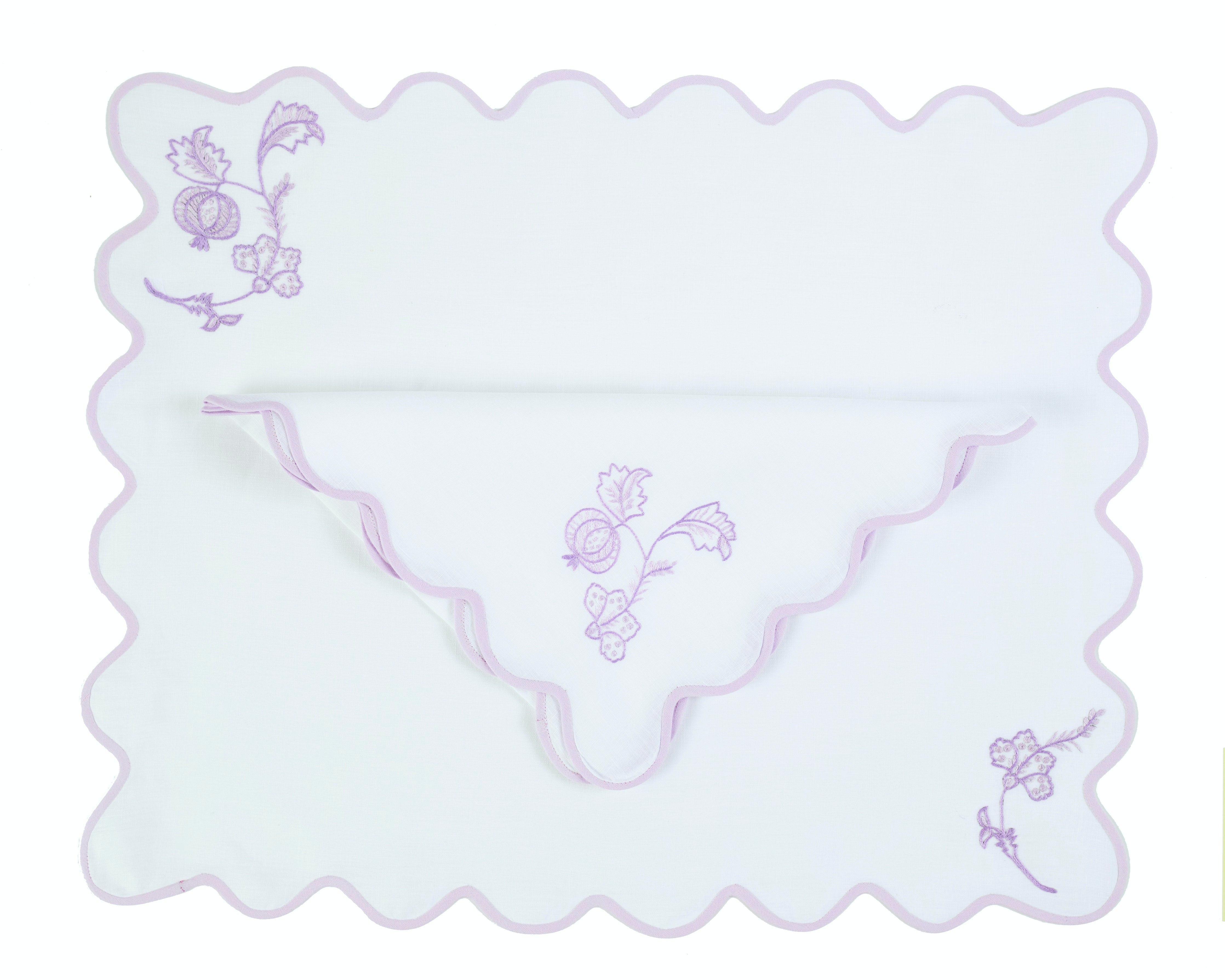 Tab - Mary Mahoney Linens - Pommy Purple - Main
