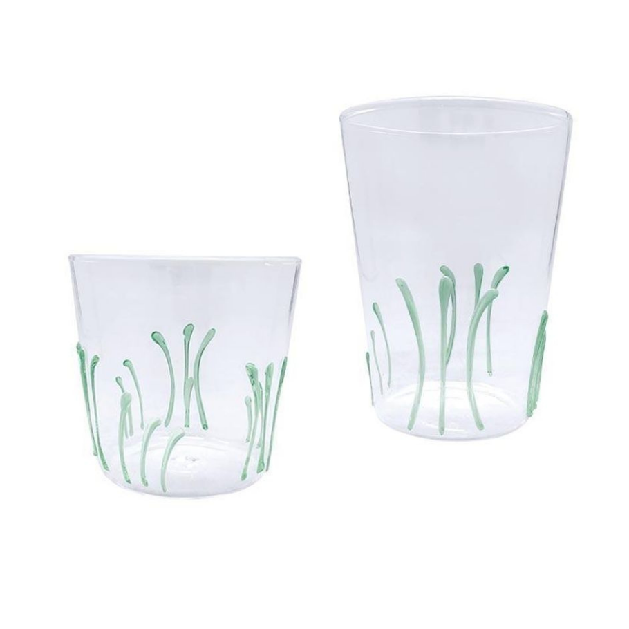 Tab - Mariposa - Applique Green Branches - Main