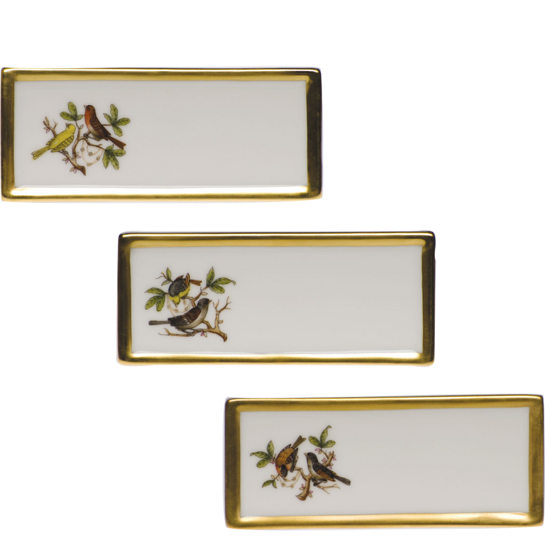 Tab - Herend - Rothschild Bird Place Cards - Main
