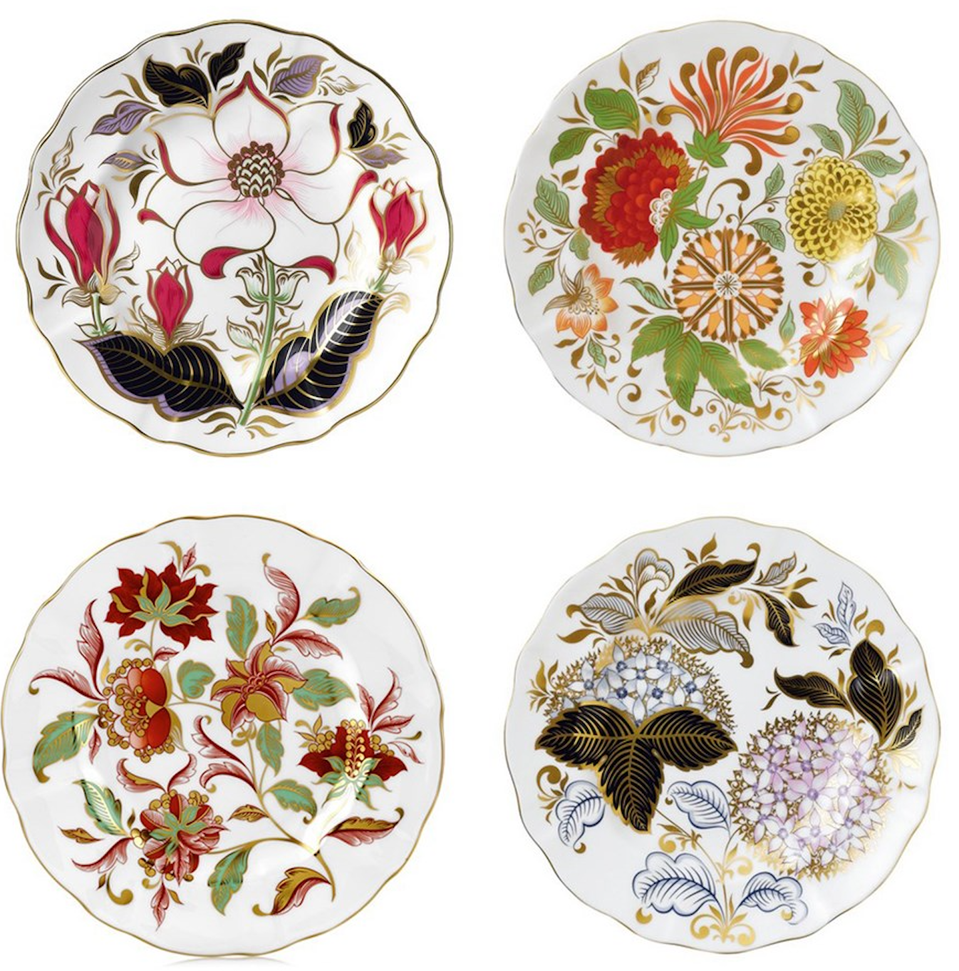 Tab - Royal Crown Derby - Seasonal Accent Plates - Main
