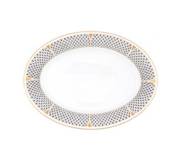 Tab - Herend - Art Deco Black - Serving