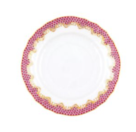 Tab - Herend - Fish Scales Raspberry