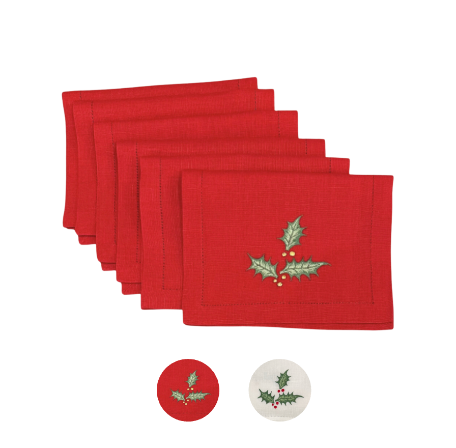 Tab - Noel Paris - Houx Cocktail Napkin