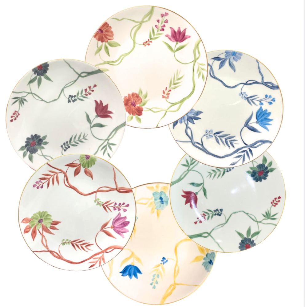 Tab - Marie Daage - Bouquet de Vie 1 Dessert Plate