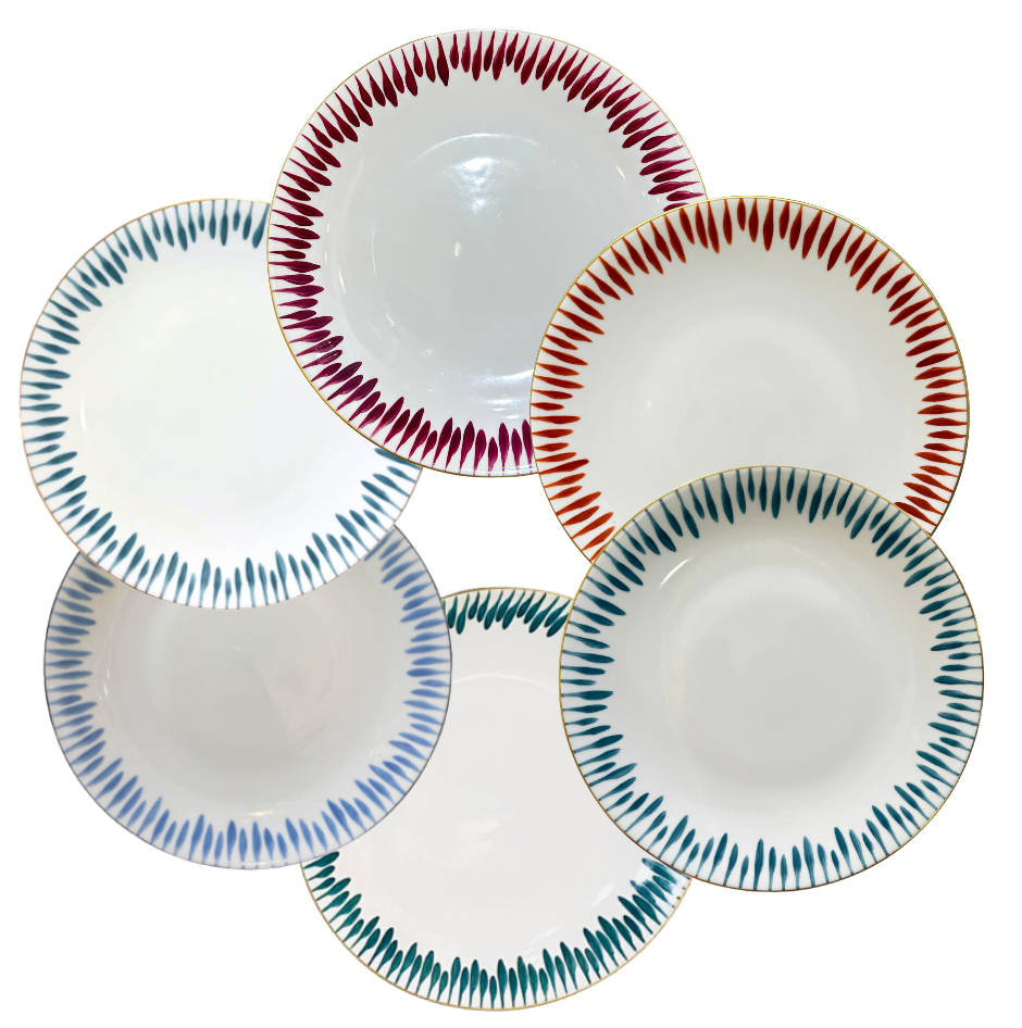 Tab - Marie Daage - Allee des Cypres 3 Dinner plate