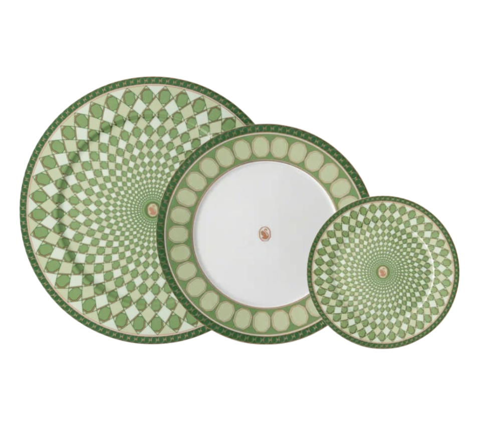 Tab - Swarovski - Signum Fern Green