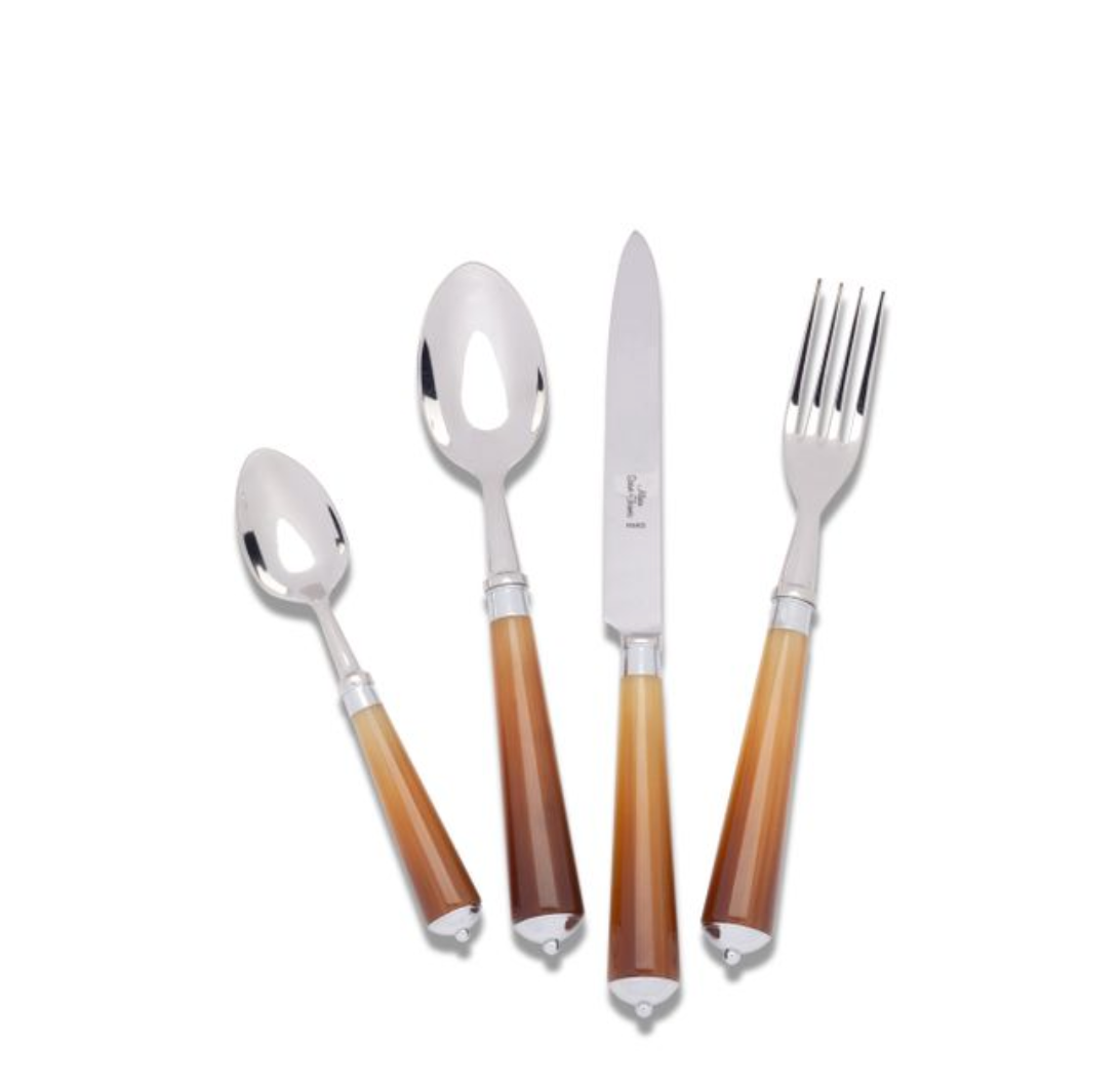 Tab - Alain St Joanis - Julia Dark Horn Stainless