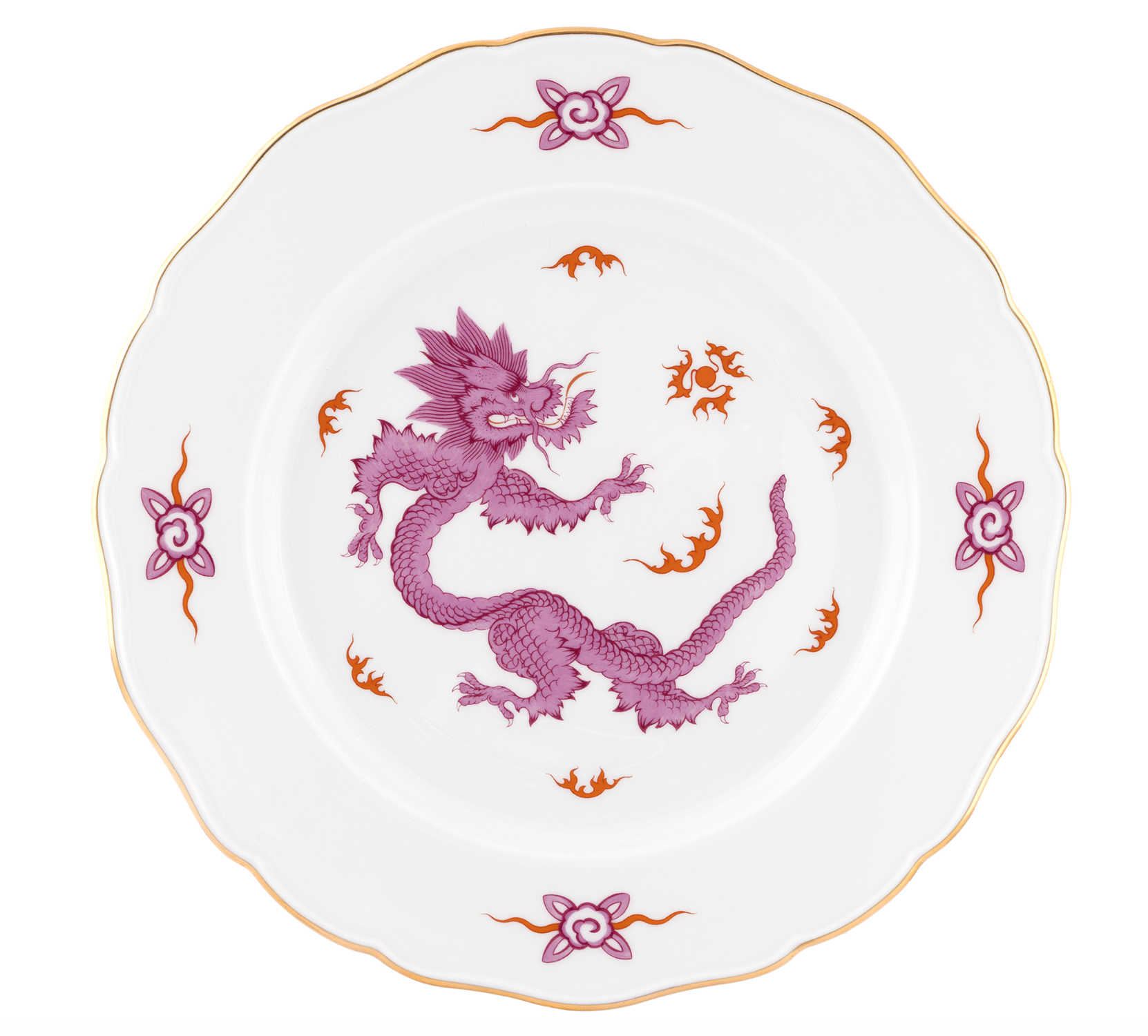 Tab - Meissen - New Ming Dragon Purple
