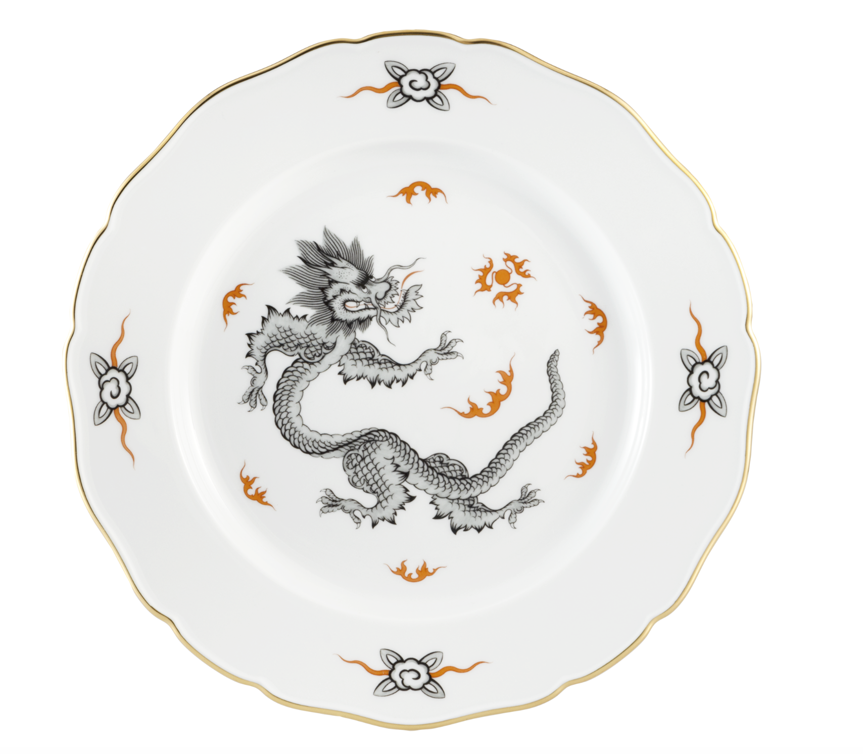 Tab - Meissen - New Ming Dragon Black
