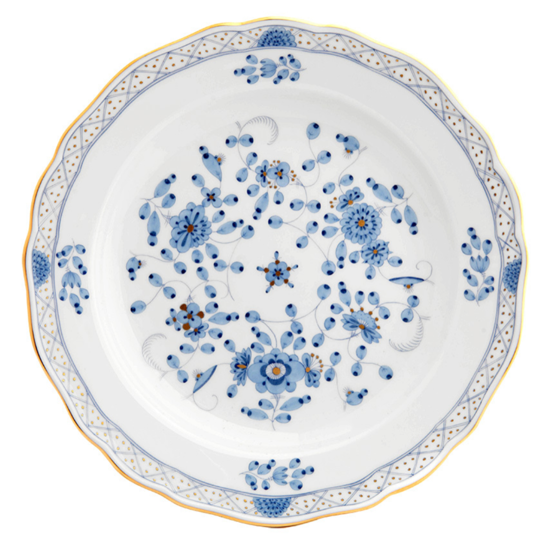 Tab - Meissen - Oriental Painting Light Blue 