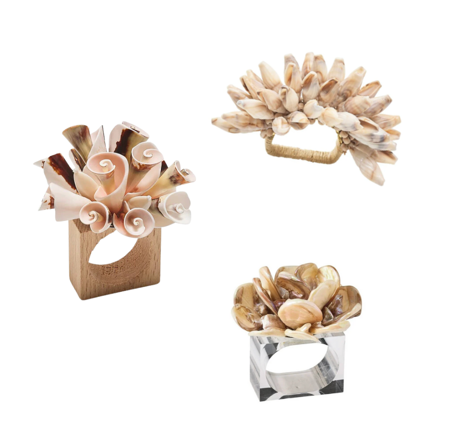 Tab - Kim Seybert - Shell Napkin Ring