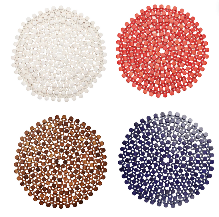 Tab - Kim Seybert - Round Bamboo Placemat
