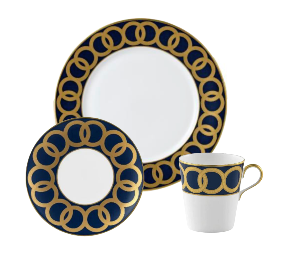 Tab - Royal Crown Derby - Riviera Dream Navy Blue