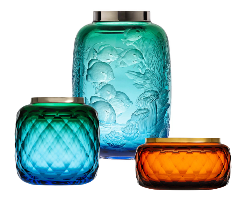 Tab - Moser - Chia Te Vases