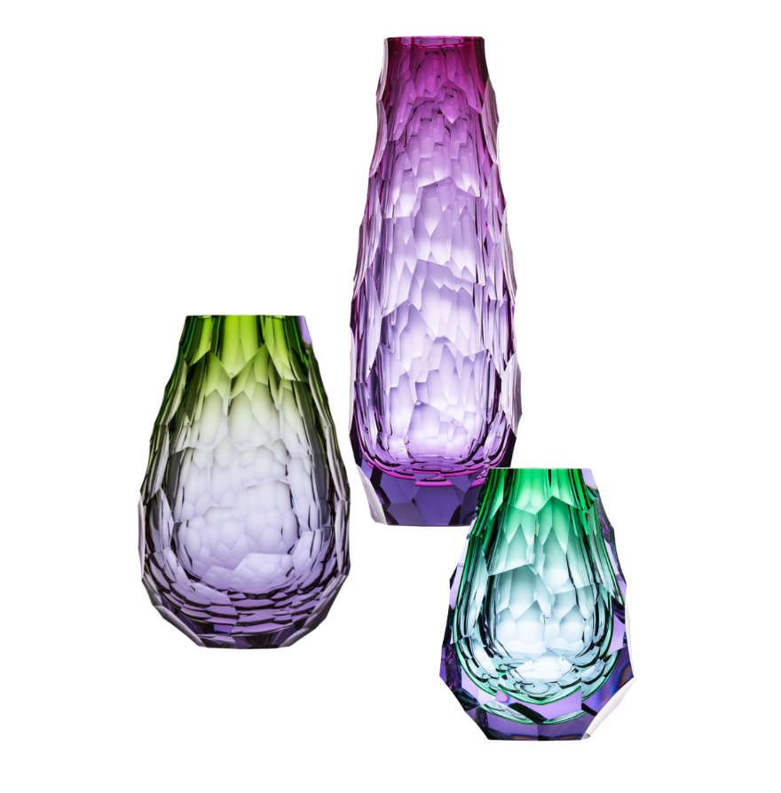 Tab - Moser - Stones Vases