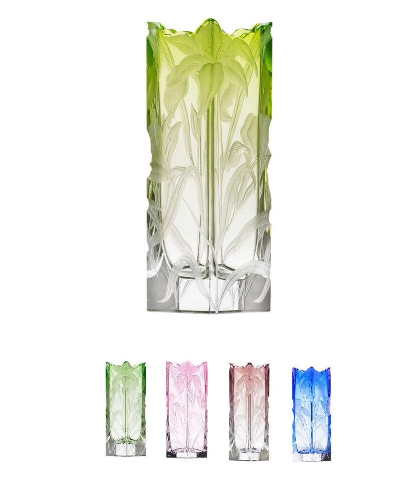 Tab - Moser - Irises Vases