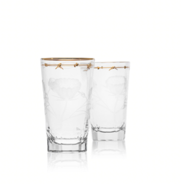 Tab - Moser - Paula gold tumblers