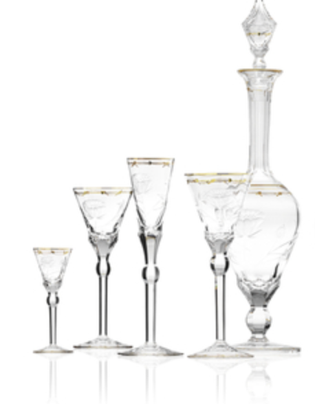 Tab - Moser - Paula Gold Stemware
