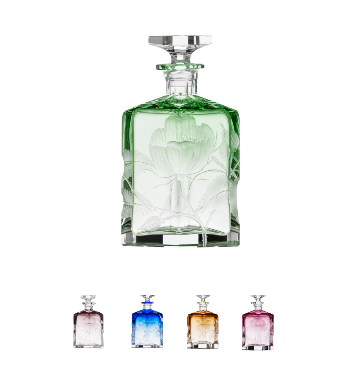 Tab - Moser - Rose Decanter