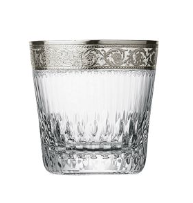 Tab - St louis Crystal - Thistle Platine Barware