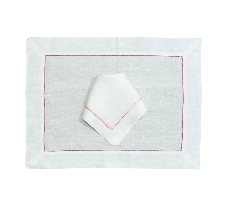 Tab - Mary Mahioney Linens - Simplicity Pink