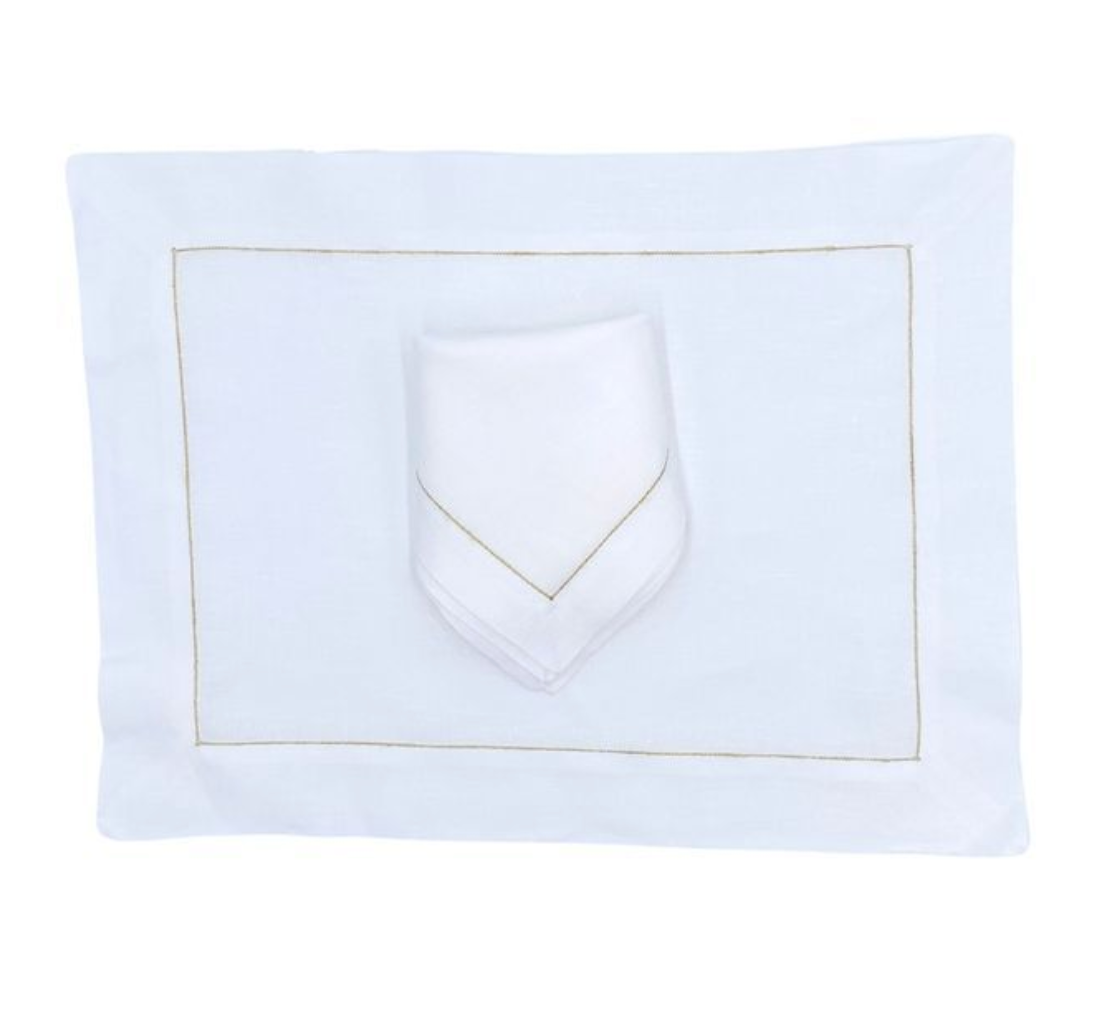 Tab - Mary Mahoney Linens - Simplicity Gold