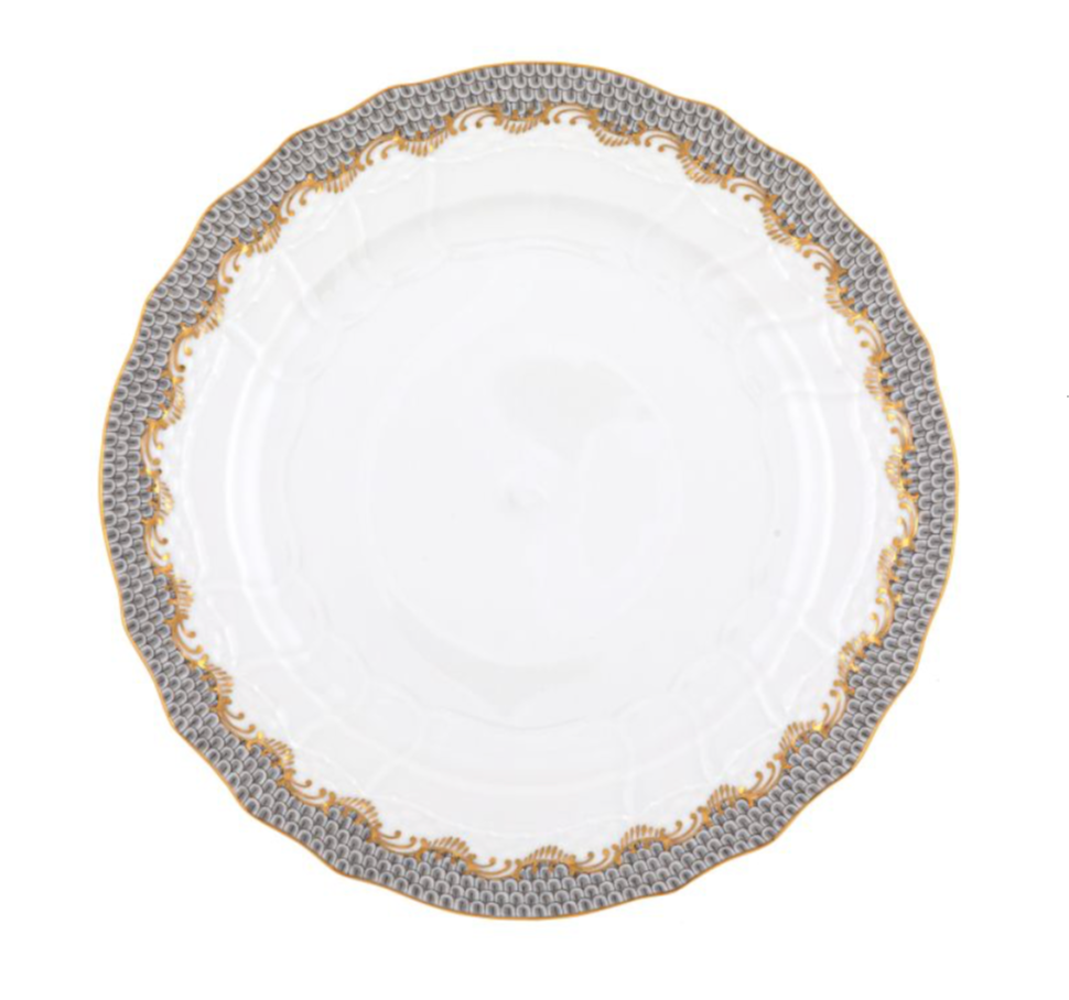 Tab - Herend - Fish Scale Gray