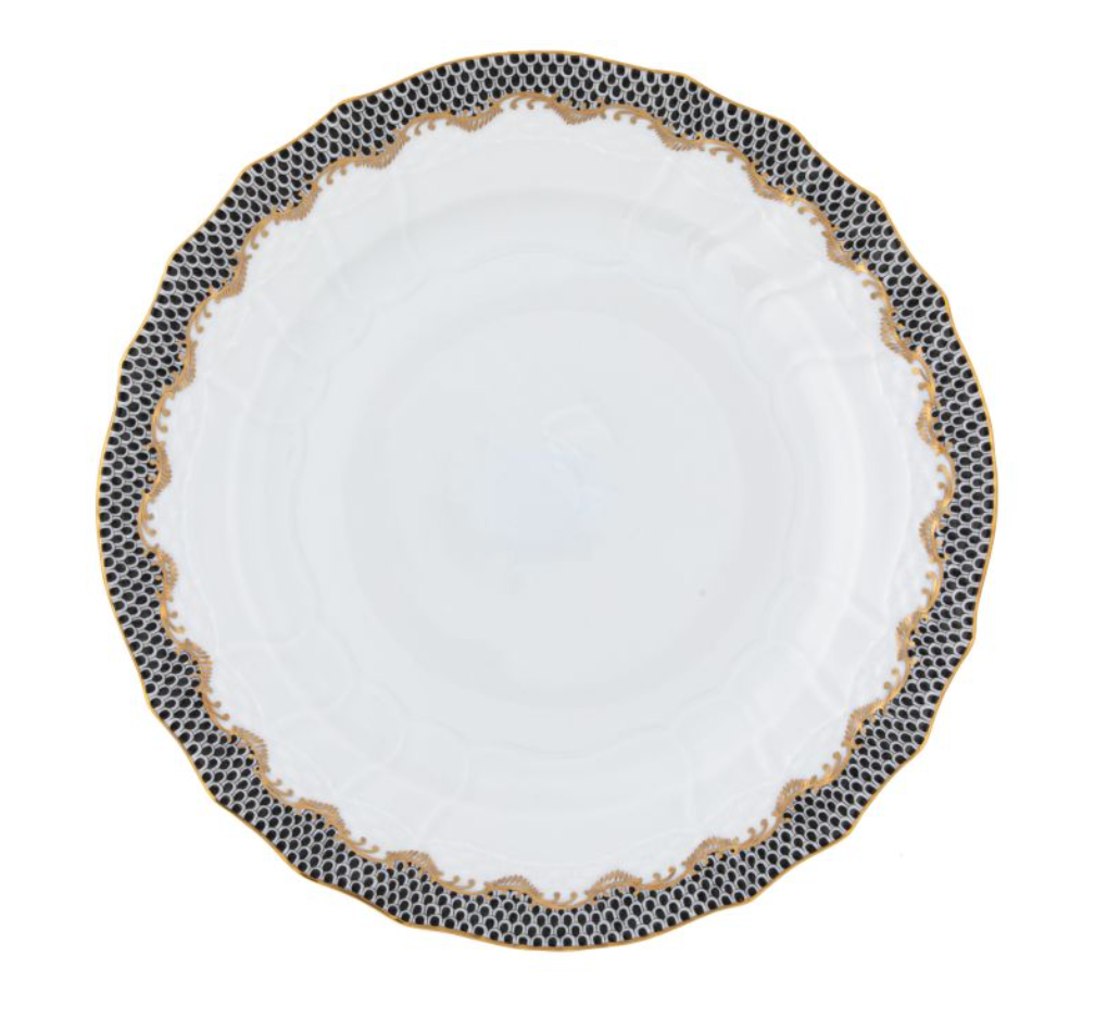 Tab - Herend - Fish Scale Black