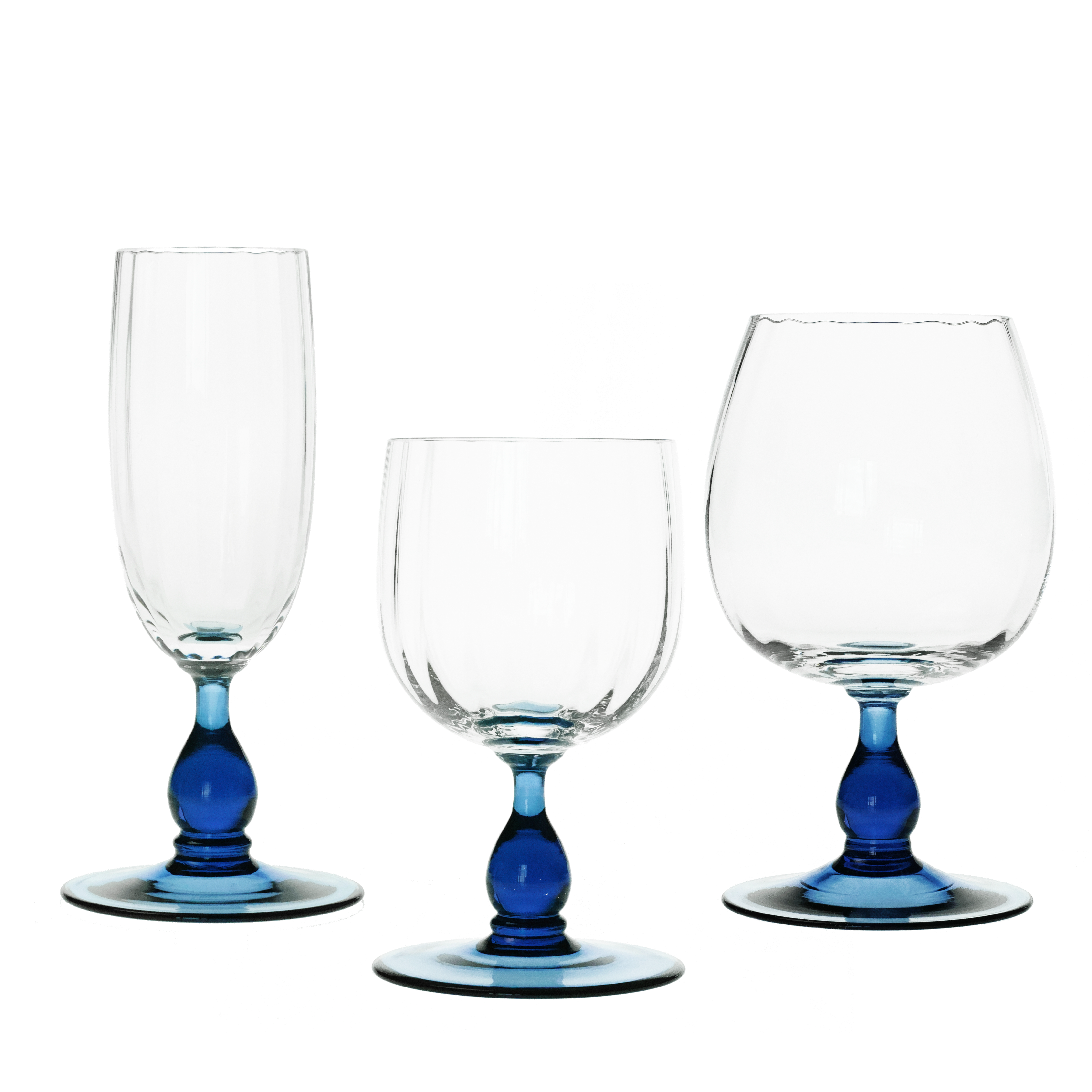 Tab - Theresienthal - Maura Clear with Blue Stem - Main
