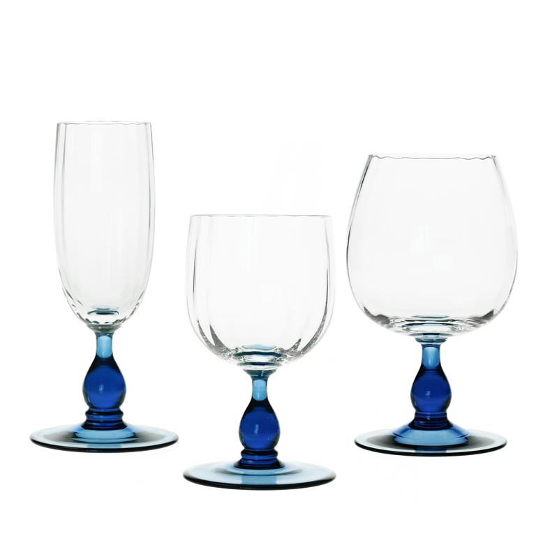 Tab - Theresienthal - Maura Clear with Blue Stem - Main