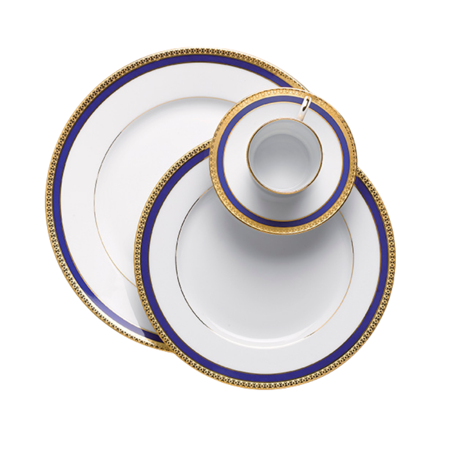 Tab - Haviland - Symphony Gold and Blue - Main