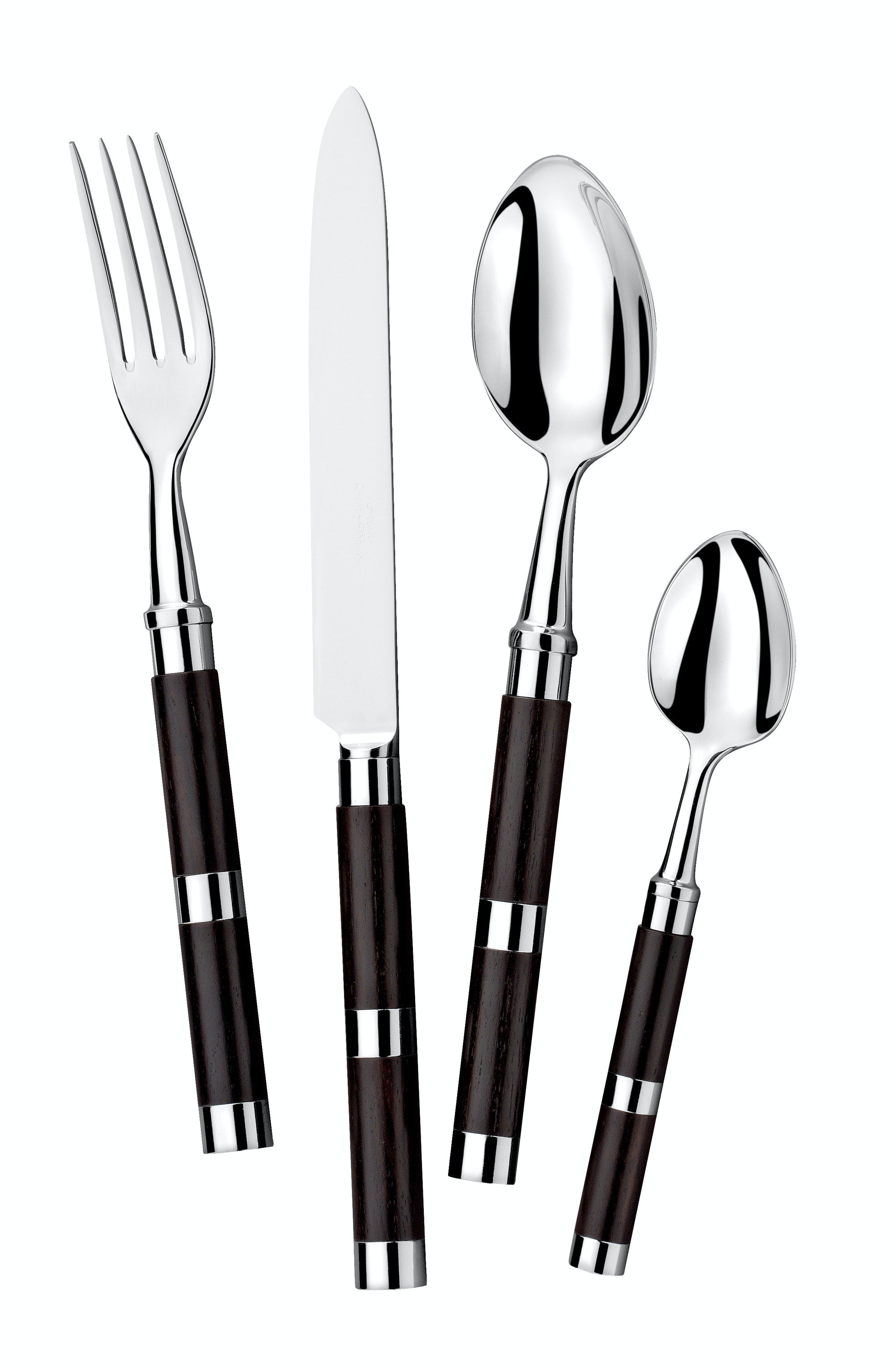 Tab - Alain Saint Joanis - Carla Ebony Stainless Flatware - Main