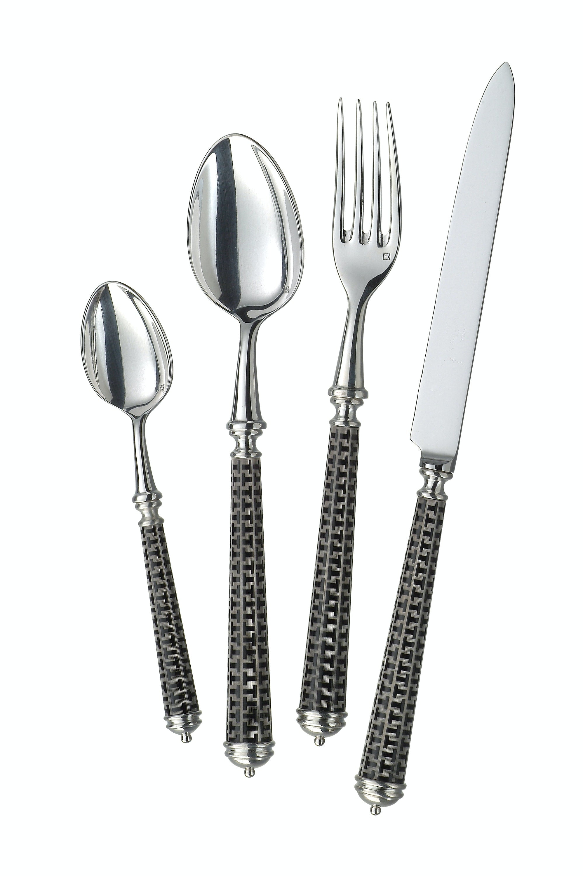 Tab - Alain Saint Joanis - Dedale Black Flatware - Main