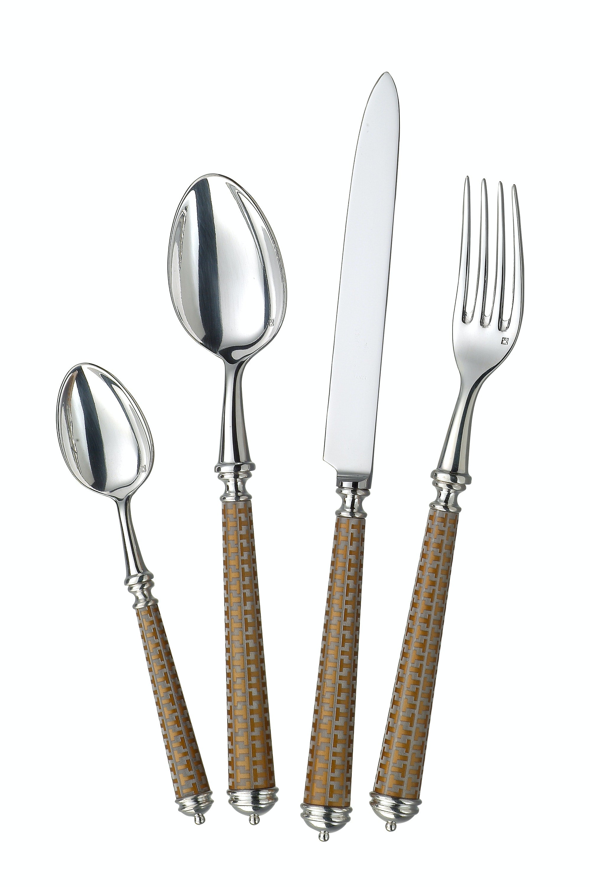 Tab - Alain Saint Joanis - Dedale Gold Flatware - Main