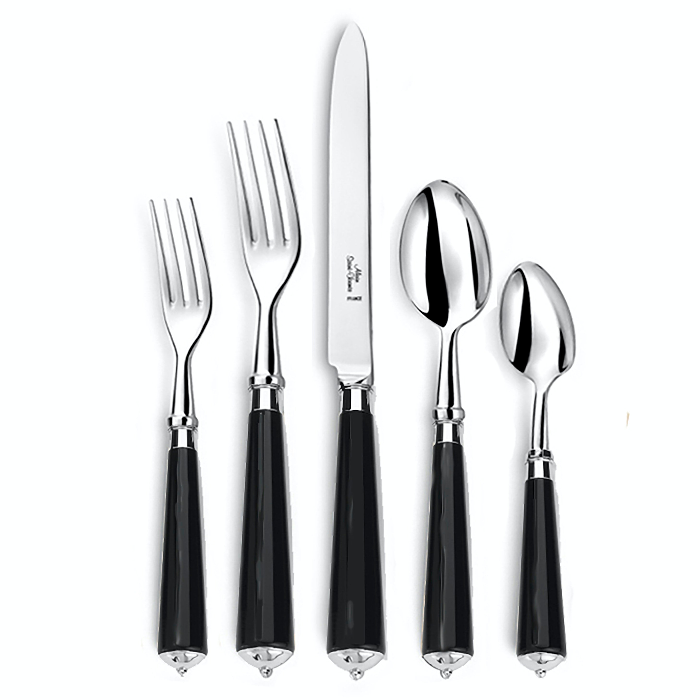 Tab - Alain Saint Joanis - Julia Black Flatware - Main