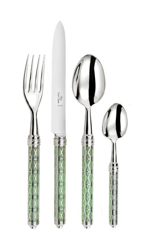 Tab - Alain Saint Joanis - Louxor Silver & Anise Flatware - Main