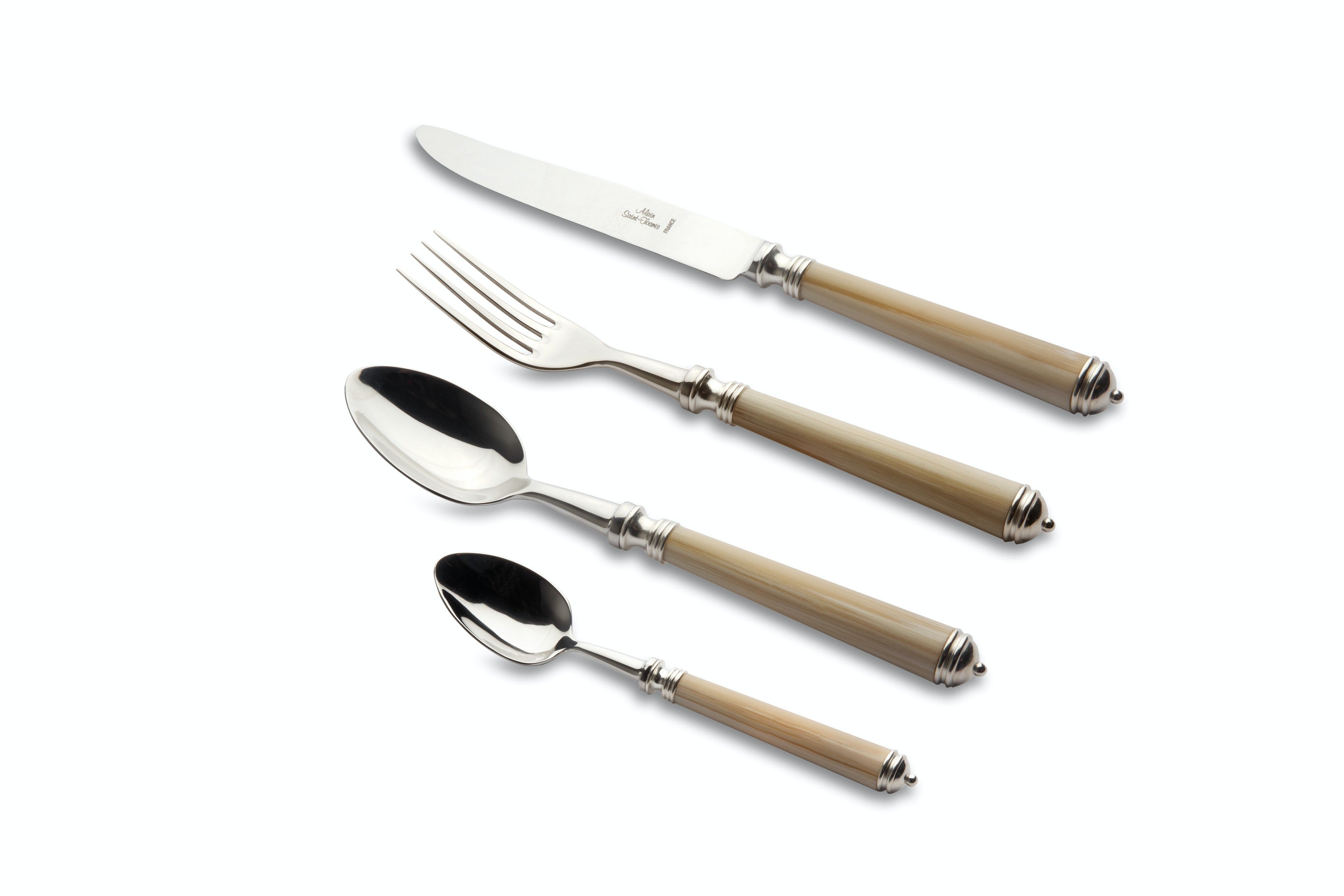Tab - Alain Saint Joanis - Marbella Light Horn Flatware - Main