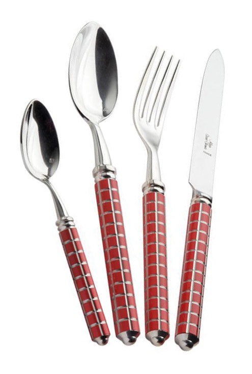 Tab - Alain Saint Joanis - Maya Coral Flatware - Main