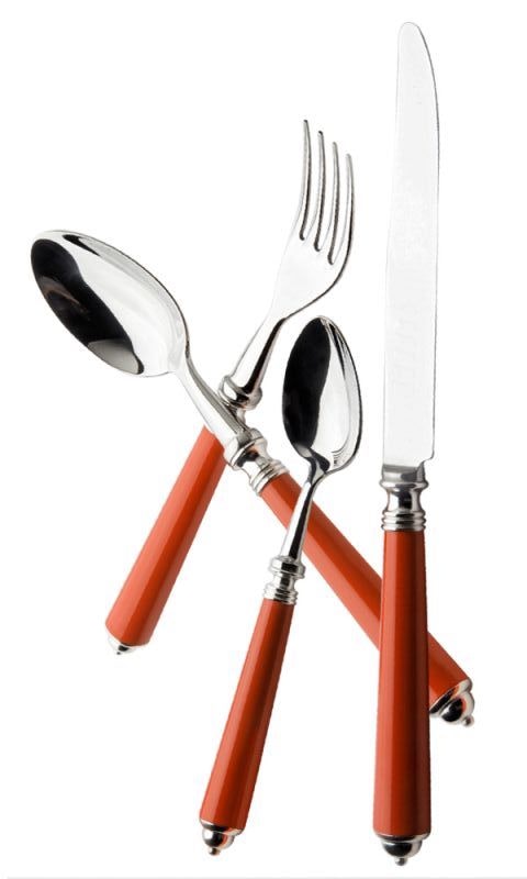Tab - Alain Saint Joanis - Seville Coral Flatware - Main