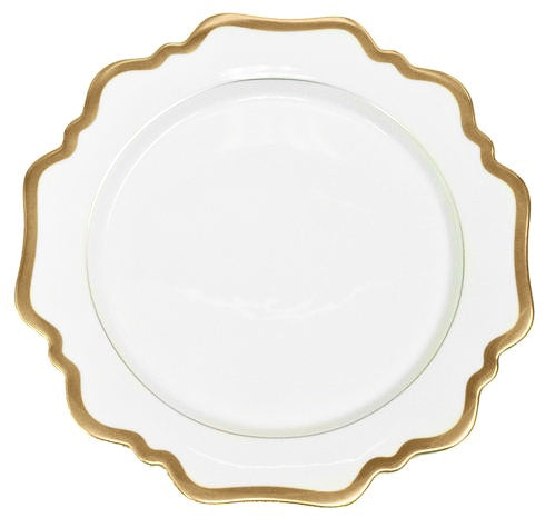 Tab - Anna Weatherley - Antique White with Gold Filet - Main