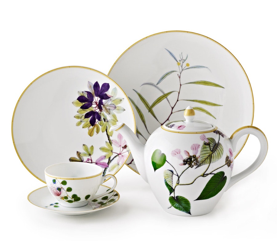 Tab - Bernardaud - Jardin Indien - Main